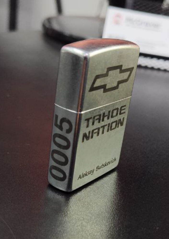 Зажигалка  zippo  8